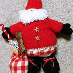 14 in tall Santa Country Christmas decor